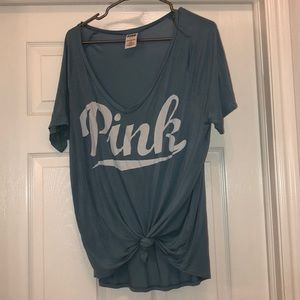 Pink teal T shirt!